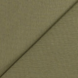 Jersey coton Bio vert olive