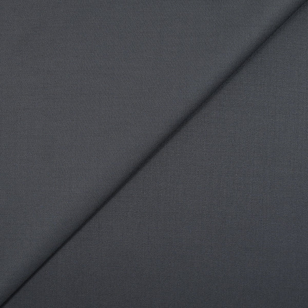 Tissu tailleur laine mélangée satin gris
