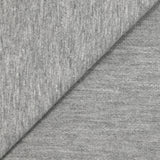 Jersey French Terry Algodón Orgánico Gris Chino