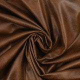 Swedish jersey leather aspect joakim brown hazelnut