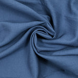 Crêpe viscose Lily bleu charrette