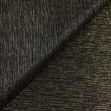 Maille fine Lurex argenté et doré fond noir