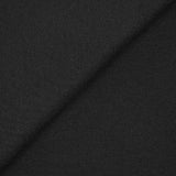 Maille polo coton élasthanne noir