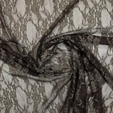 Polyester Lace Chloé Taupe Fondo
