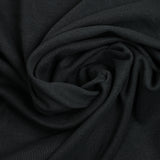 Jersey de coton lourd noir