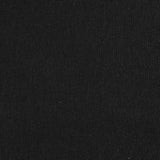 Bord-côte tubulaire noir vendu au mètre