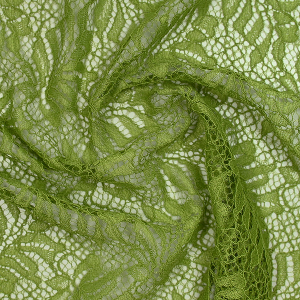 Dentelle festonnée polyester Angel vert