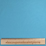 Azure blue honeycomb jersey