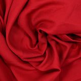 Red viscose twill