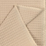 Algodón 100% beige Honeycomb