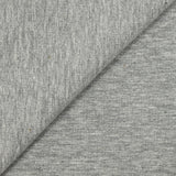 Jersey coton Bio gris chiné