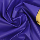 Indigo suede leather faux leather