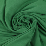 Jersey de coton piqué vert synthétique