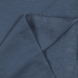 Jersey french terry coton Bio bleu jeans