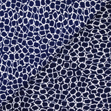 Jersey polyester écailles fond marine