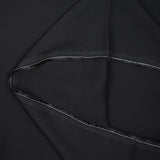 Crêpe georgette viscose noir