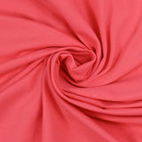 Corail pink organic cotton jersey