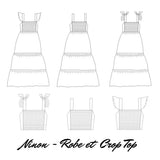 Ninon dress sewing pattern