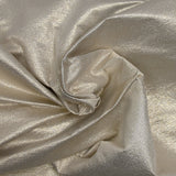 Coton mélangé métallisé doré et argent