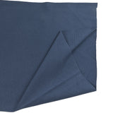 Blue jeans tubular ribbed cuffs per meter