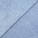 Tela de esponja de bambú azul bebé vendida por metro