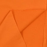 Jersey french terry coton Bio orange