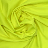 Tela de traje de baño amarillo fluo