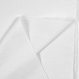 Jersey French Terry Organic White Cotton