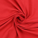 Bio red cotton jersey