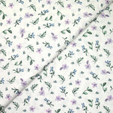 Celestial Green Celestial Cotton and Parma White Fond
