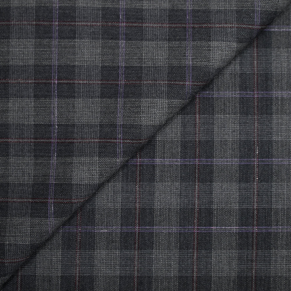 Chemise Homme FCUK French Connection Bison - Rayures & Carreaux, Bordeaux - Taille XL - 100% Coton - Neuf Avec étiquettes