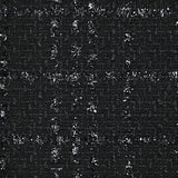 Tweed Emma Lurex Polyester Fondo negro