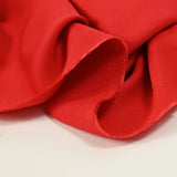 Twill de viscose rouge