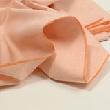Chambray de coton orange