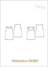 Patron de couture Débardeur DEBBY