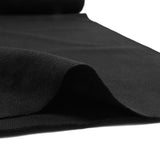 Bord-côte tubulaire noir vendu au mètre