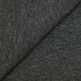 Jersey coton Bio anthracite chiné