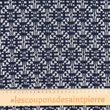 Marine Bleu Polycoton lace Marine