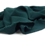 Forest green viscose sail
