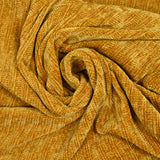 Sarah mustard ribbed chenille knit