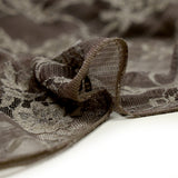 Polyester Lace Chloé Taupe Fondo