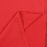 Jersey coton Bio rouge