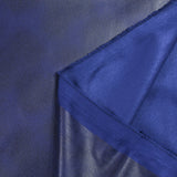 Suédine jersey aspect cuir Joakim bleu indigo