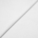 Jersey French Terry Organic White Cotton