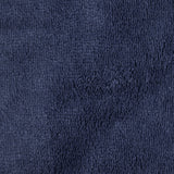 Navy blue bamboo sponge fabric sold per meter
