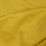 Jersey de coton french terry jaune tournesol