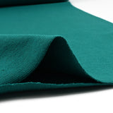 Duck blue tubular ribbed cuffs per meter