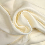 100% Soie sauvage écrue