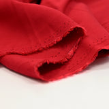Red viscose twill
