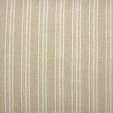 Polyester and linen with Lurex golden stripes Margot natural background